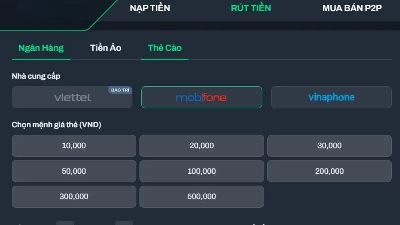 Lưu ý trong quá trình rút tiền vk88
